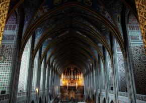 Voutes peintes et orgue de la cathédrale Sainte Cécile d'Albi